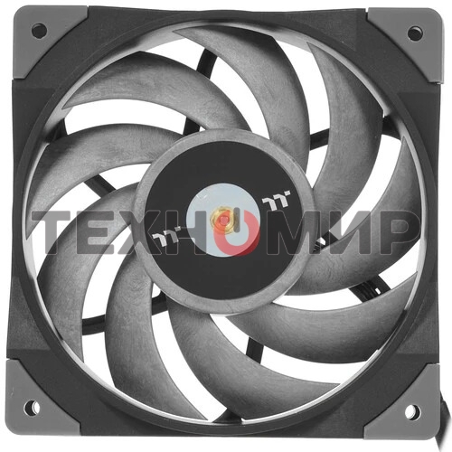 Вентилятор для корпуса Thermaltake TOUGHFAN 12 Turbo черный, 120 мм, 2500 об/мин, 28.1 дБ, 4 pin