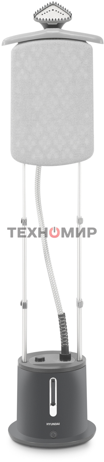 Отпариватель Hyundai H-US02860 серый, 2000 Вт, 50 г/мин, 1700 мл