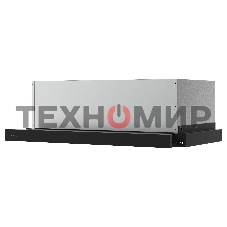 Вытяжка встраиваемая Evelux TEL 60 B черный, 60 см, 670 куб. м/ч, 46 дБ
