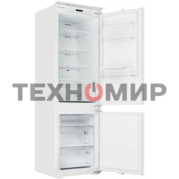 Встраиваемый холодильник Kuppersberg RBN 1764, High-Tech, полезный объем 243 л, No Frost, супер заморозка, инверторный компрессор, электронное управление, энергоэффективность А+