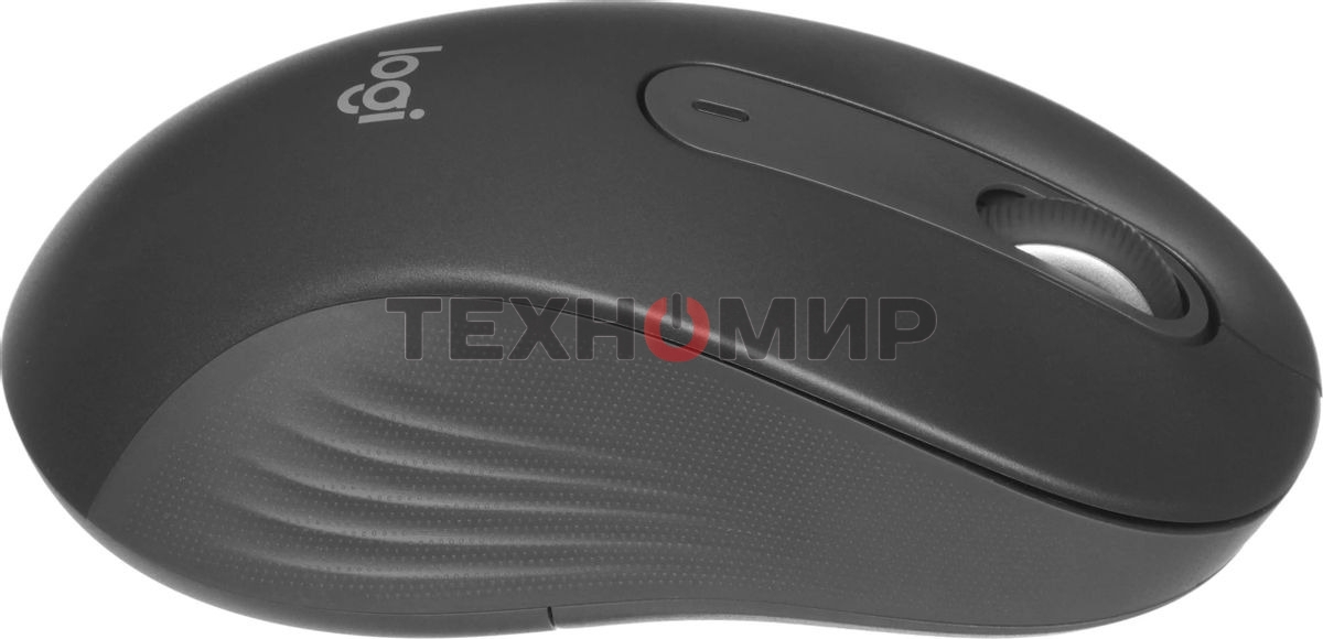 Мышь Logitech M650 L черный оптическая 4000dpi беспров. BT/Radio USB (910-006350)
