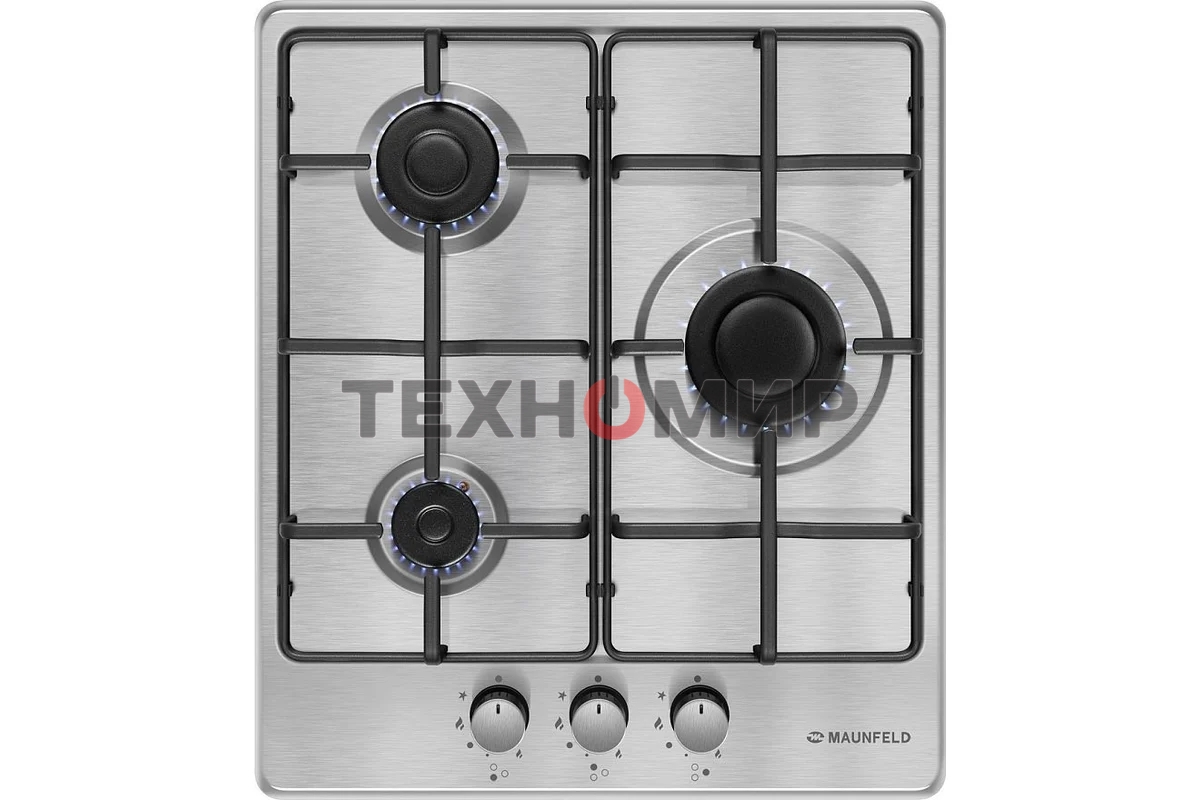 Газовая варочная панель Maunfeld EGHS.43.3STS-ES/G