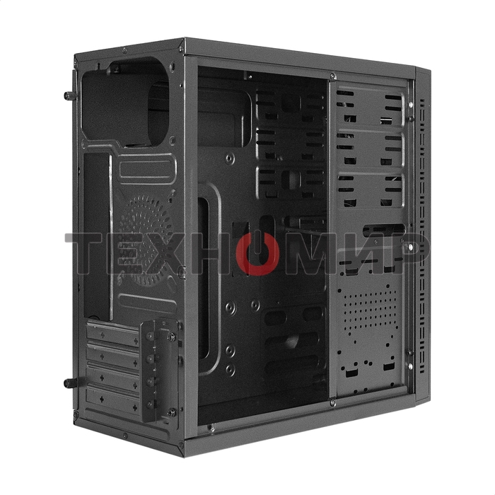 Компьютерный корпус Minitower ExeGate QA-412U-UNS350 (mATX, БП UNS350 с вент. 12см, 2хUSB+2хUSB 3.0, аудио, черный)