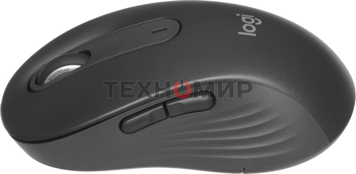 Мышь Logitech M650 L черный оптическая 4000dpi беспров. BT/Radio USB (910-006350)