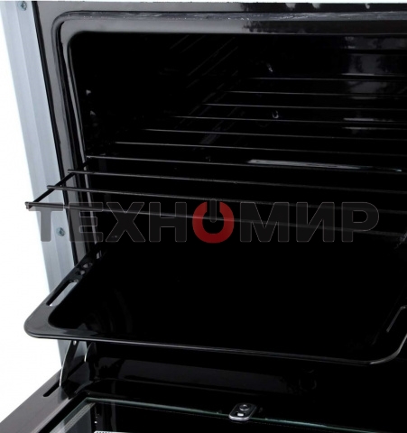 Плита электрическая Flama AE 1402 W белый, конфорок 4 шт, духовка 50 л, 50 см x 85 см x 60 см