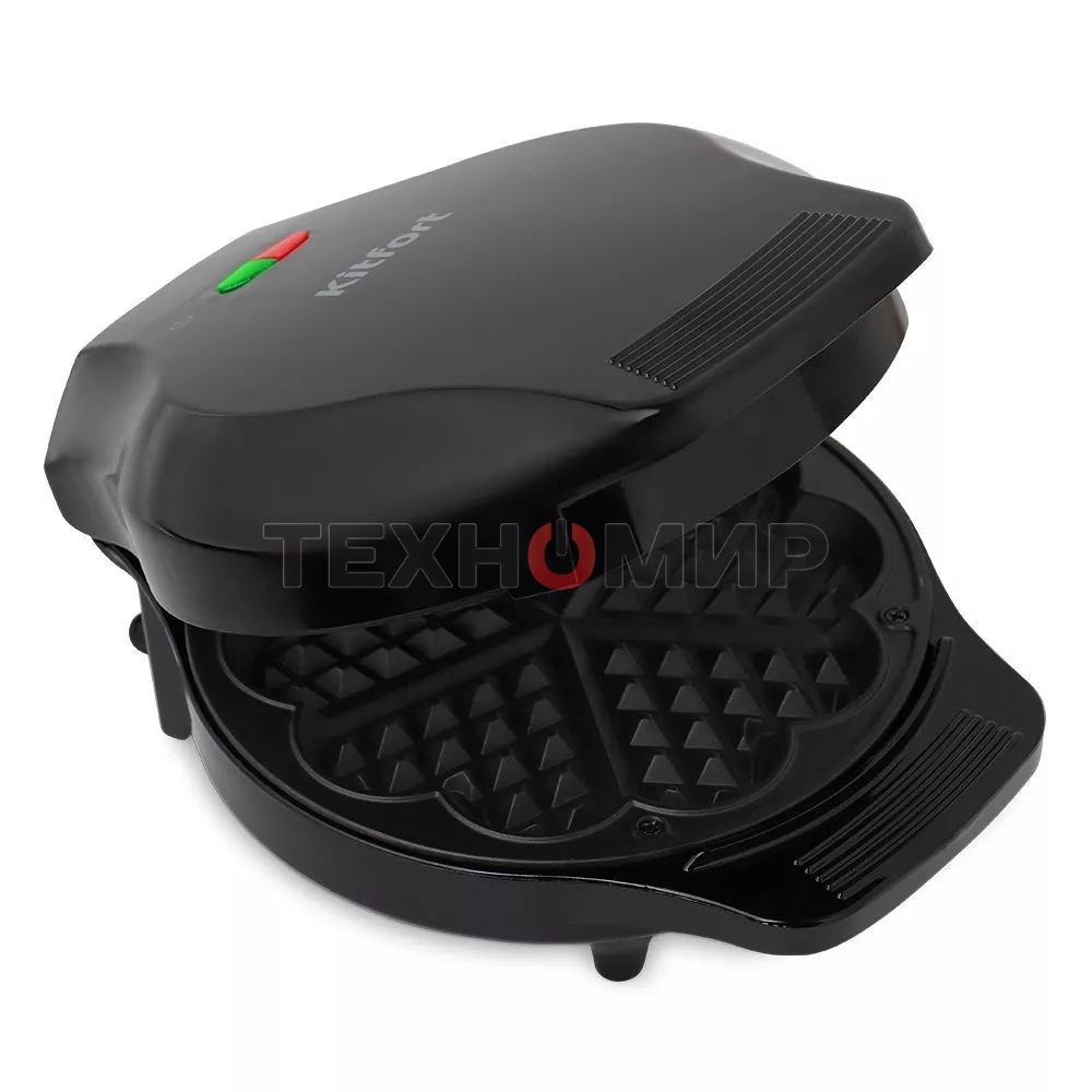 Вафельница Kitfort КТ-1664 1000Вт черный