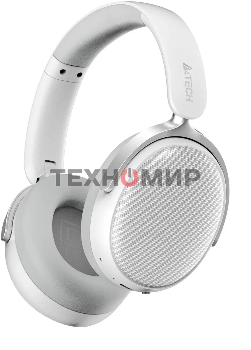 Беспроводные/проводные наушники A4Tech Bloody BH350C белый, полноформатные, Bluetooth + проводной