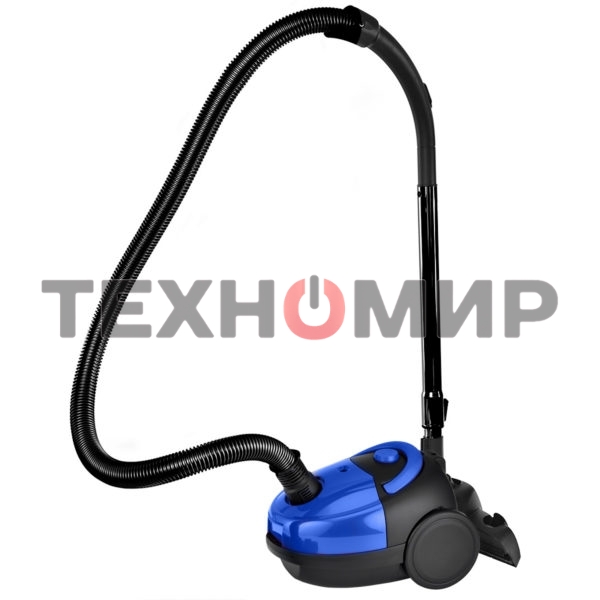 Пылесос Centek CT-2518 синий/черный, 350/1800 Вт, уборка сухая, пылесборник мешок, 1.5 л