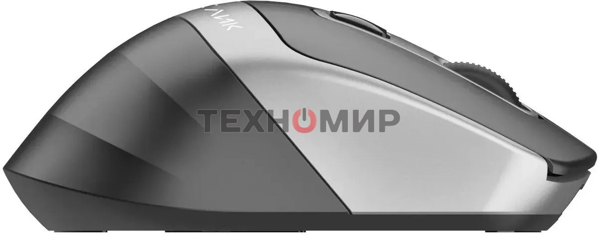 Мышь беспроводная Oklick 516MW черный/серебристый, 1600 dpi, радиоканал, Bluetooth, USB, кнопки - 6