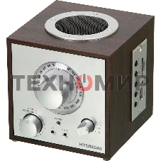 Радиоприемник настольный Hyundai H-SRS200 вишня USB SD/MMC