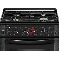 Плита газовая Gefest ПГ 6300-02 0346 черный, конфорок 4 шт, духовка 52 л, 60 см x 85 см x 60 см