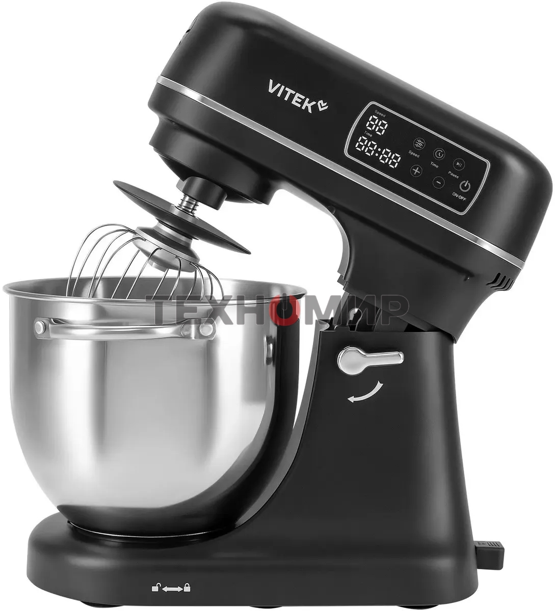 Миксер планетарный Vitek VT-PM0770 1100 Вт черный