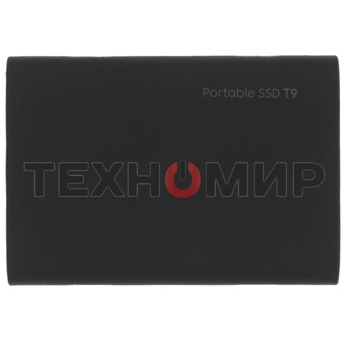 Внешний SSD Samsung T9, 1TB, USB 3.2 Gen 2x2 Type-C, R/W 2000/1950, черный