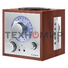 Радиоприемник настольный Hyundai H-SRS200 вишня USB SD/MMC