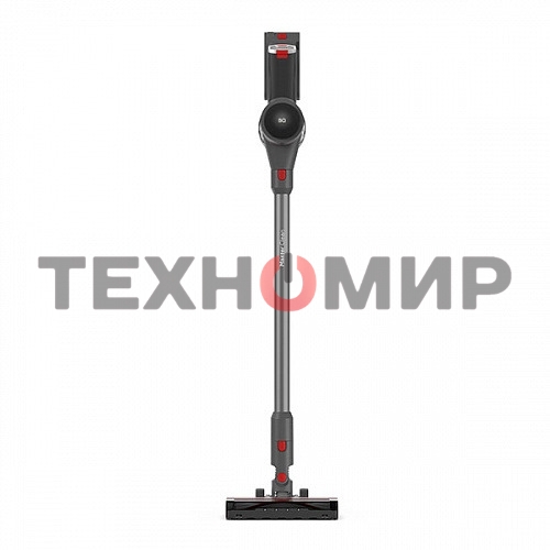 Пылесос вертикальный BQ VCA0103H серый, 2 в 1 вертикальный и компактный/технология циклон, эффективный сбор пыли и простота экплуатации/Quiet performance, низкий уровень шума/до 30 мин непрерывной работы/для эффективной уборки удобный индикатор зарядки и 