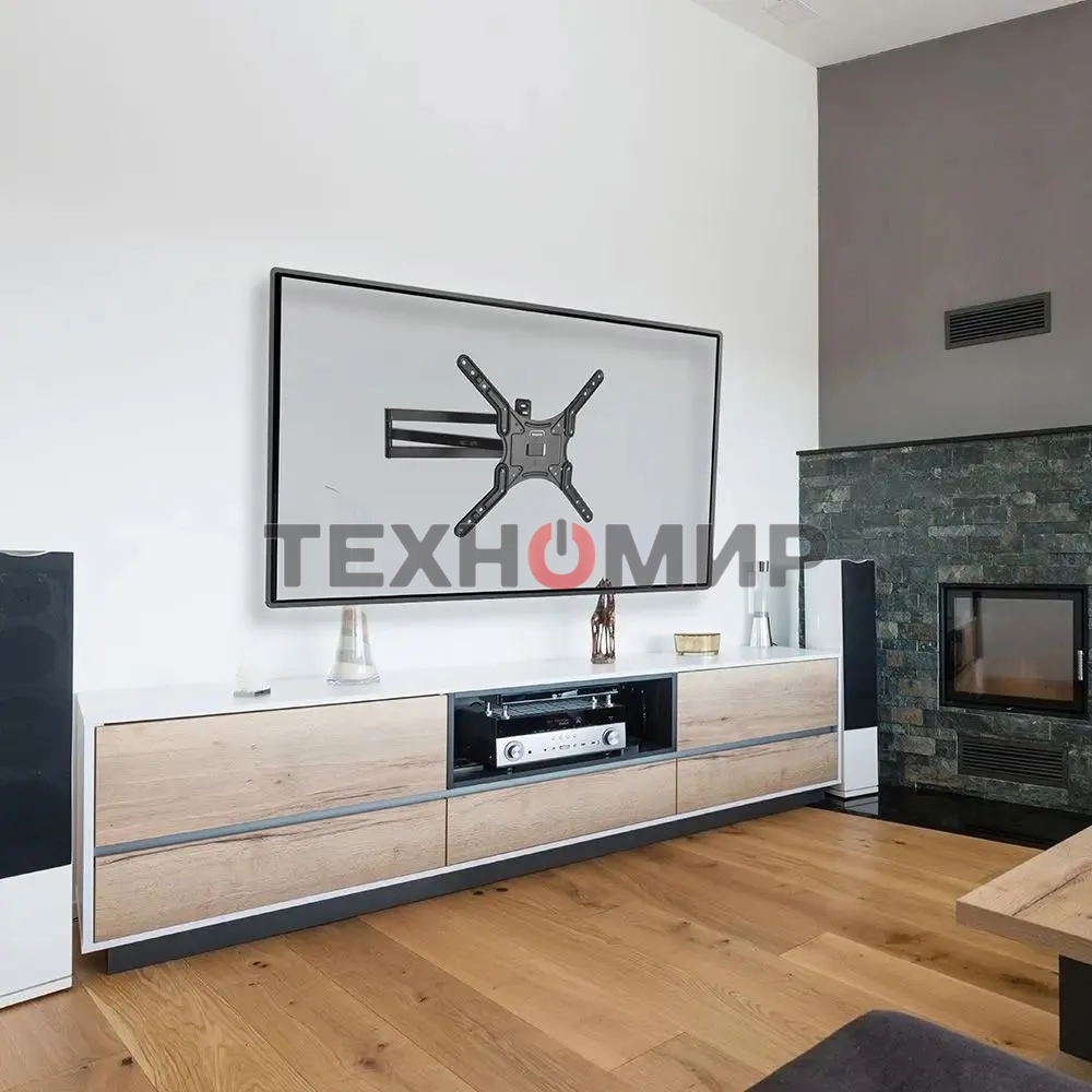 Кронштейн для LED/LCD телевизоров Kromax DIX-25 черный