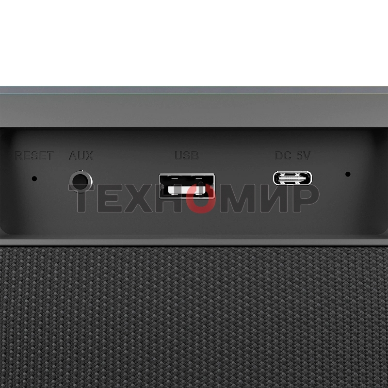 Колонка портативная Ural Молния Кварк черный/серый 240W 1.1 BT/3.5Jack/USB-C 10м 8000mAh (без.бат) (УРАЛ МОЛНИЯ КВАРК)