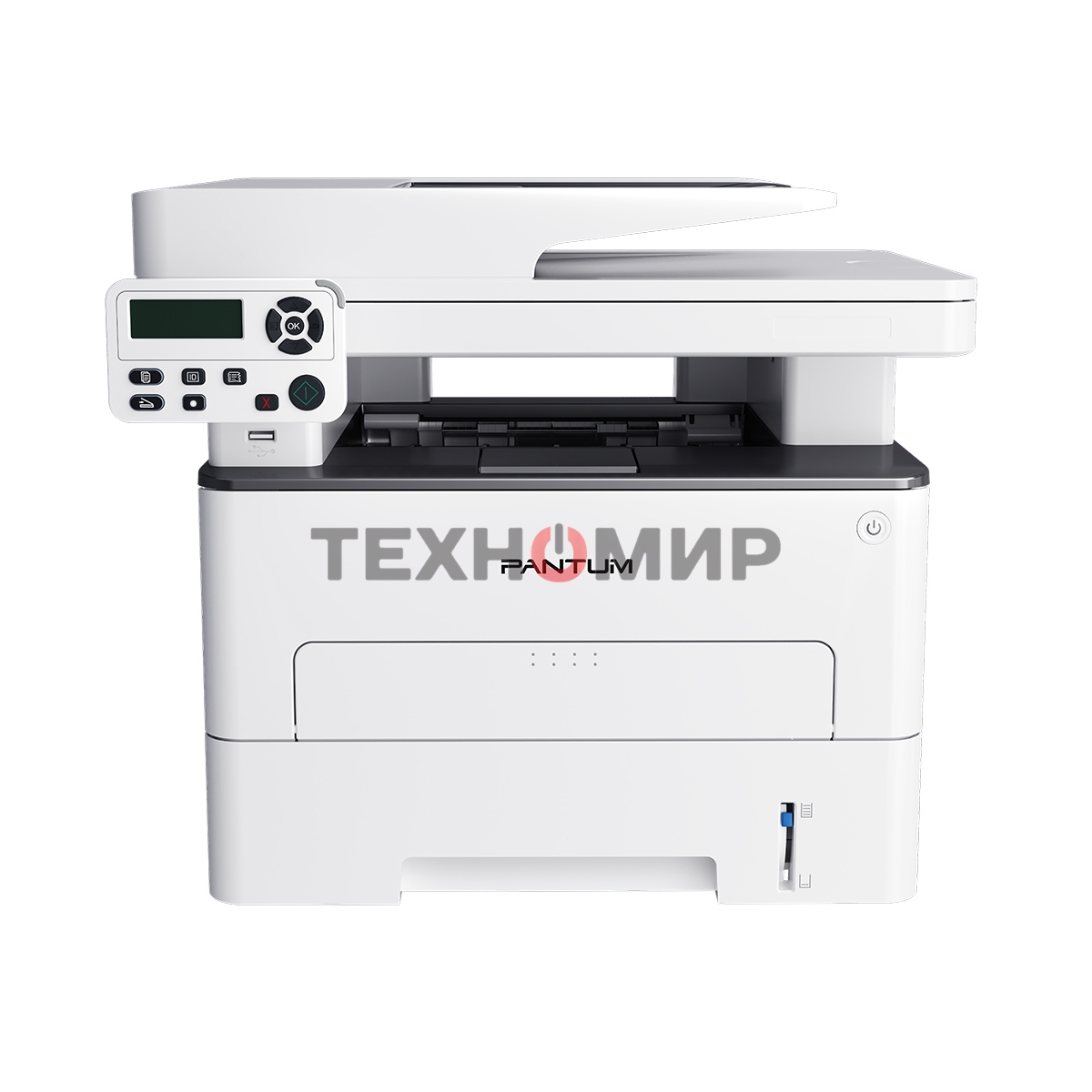 МФУ лазерное Pantum M7108DN, P/C/S, Mono laser, A4, 33 ppm, 1200x1200 dpi, 256 MB RAM, PCL/PS, Duplex, ADF50, paper tray 250 pages, USB, LAN, start. cartridge 6000 pages, {проектная модель}