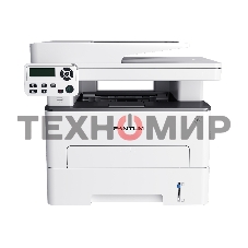 МФУ лазерное Pantum M7108DN, P/C/S, Mono laser, A4, 33 ppm, 1200x1200 dpi, 256 MB RAM, PCL/PS, Duplex, ADF50, paper tray 250 pages, USB, LAN, start. cartridge 6000 pages, {проектная модель}