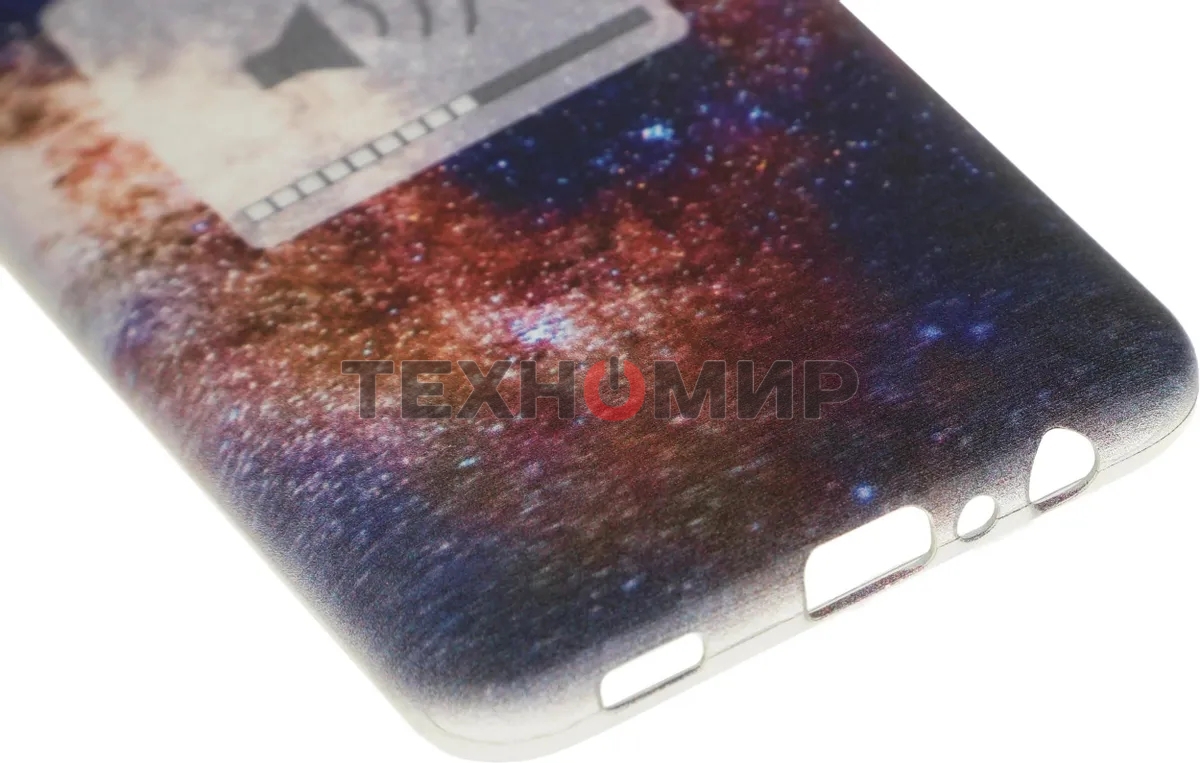 Чехол (клип-кейс) Gresso Air, для Samsung Galaxy A03, черный/рисунок gr17aaae9189