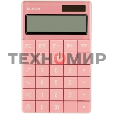 Калькулятор настольный Deli Nusign ENS041pink розовый 12-разр.