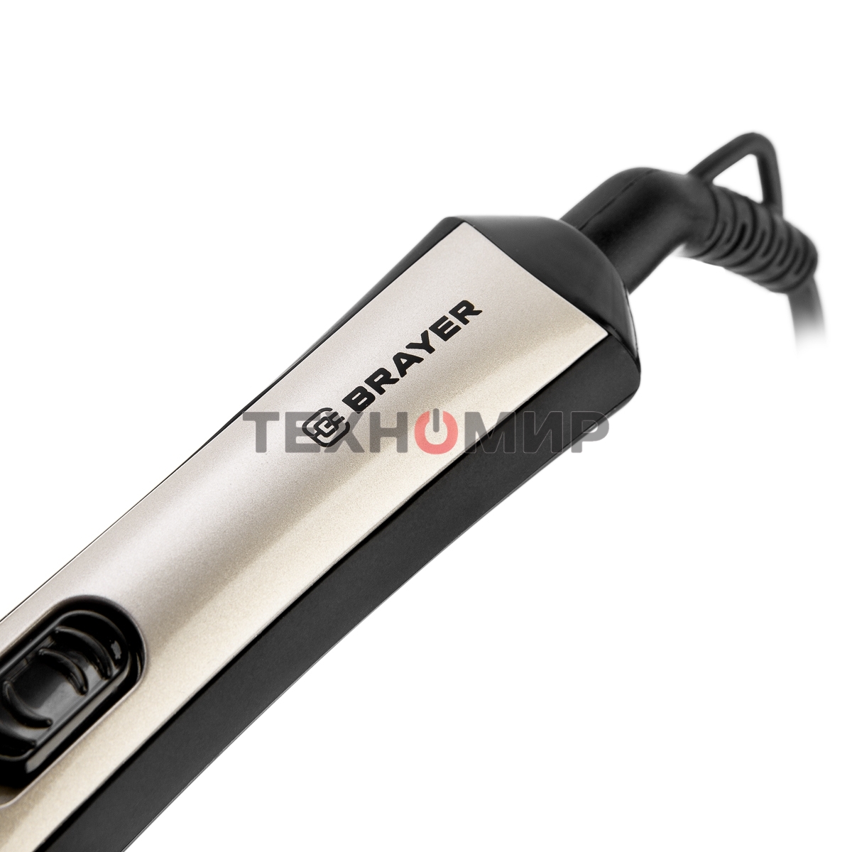 Электрощипцы BRAYER BR3203, 9 мм, PTC Heating, Max t.210, Зажим для волос, Шнур 1,8 м.