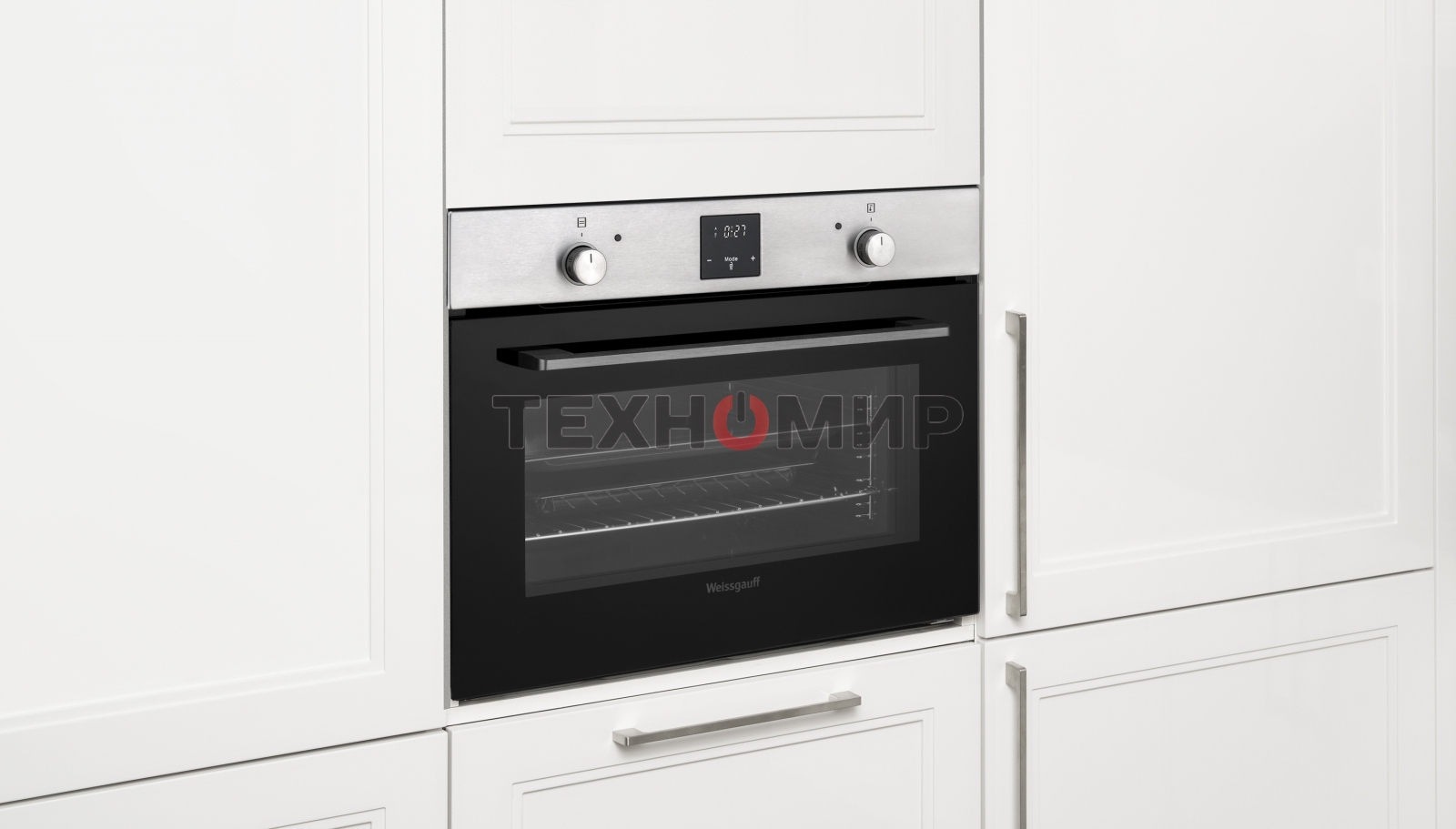 Духовой шкаф Weissgauff EO 459 PDX, встраиваемый