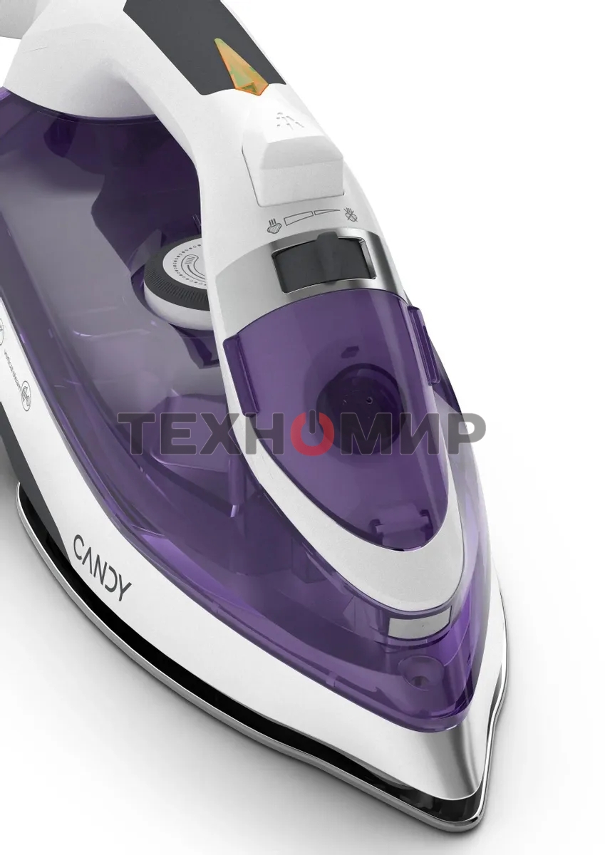 Утюг Candy CI-105 фиолетовый, 2700 Вт, 55 г/мин, 240 г/мин