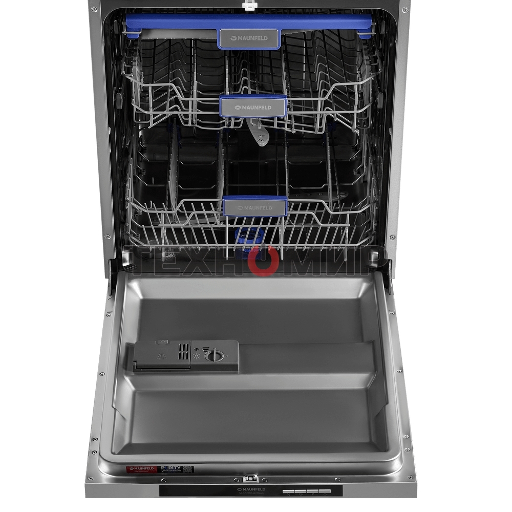 Встраиваемая посудомоечная машина Maunfeld MLP-123D Light Beam, серебристый, 59.8 см, 14 компл., 49 дБ, класс A++