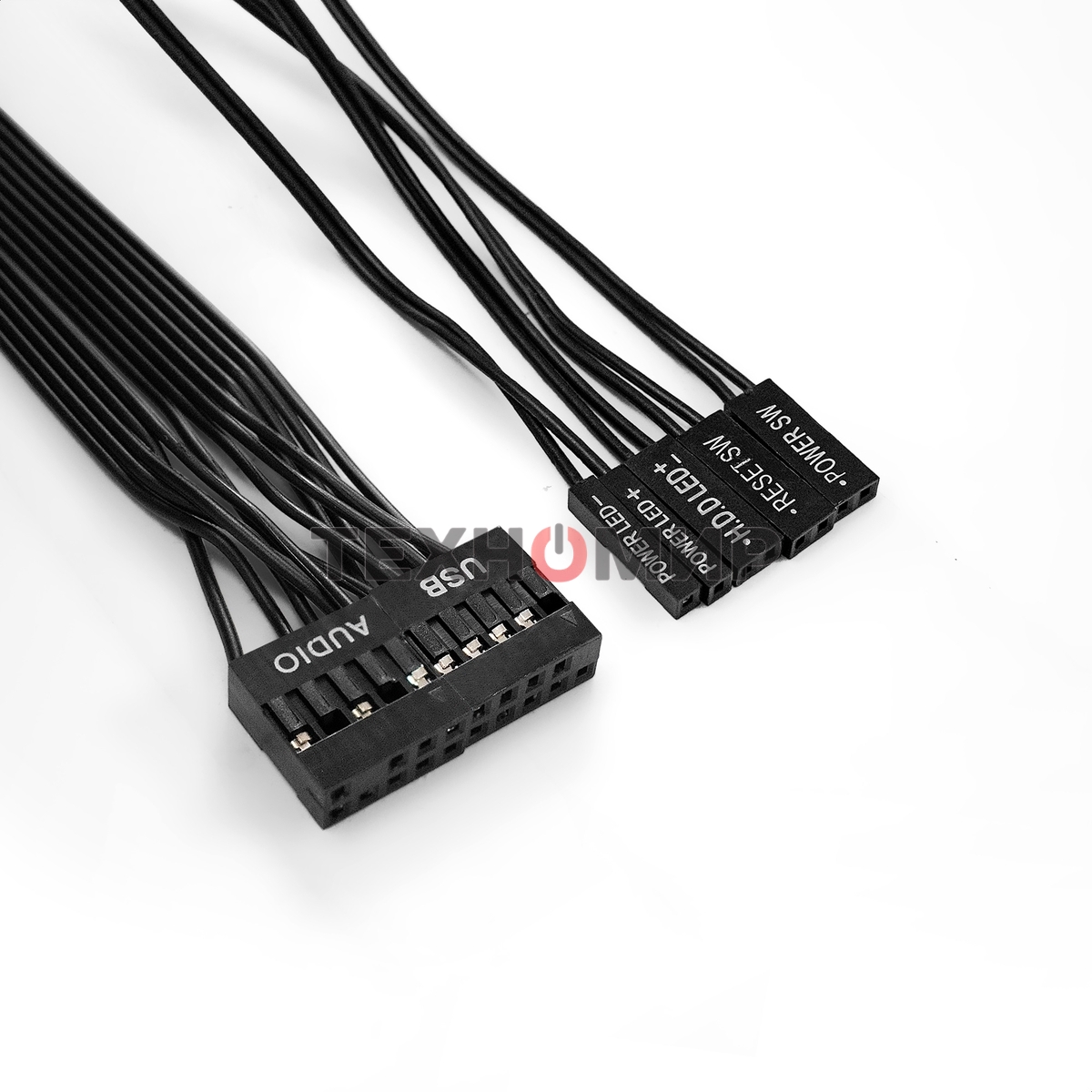 Компьютерный корпус Miditower ExeGate AA-440-AA400 (ATX, AA400 8 см, 2*USB, аудио)