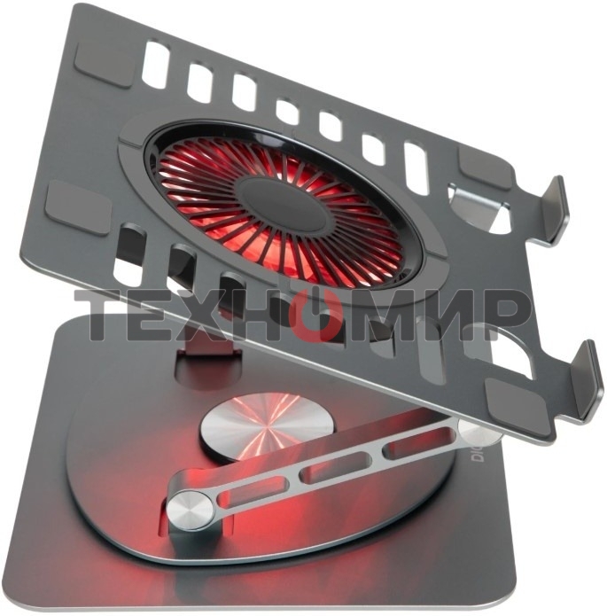 Подставка для ноутбука Digma D-NCP170-1xRGb110-360 17