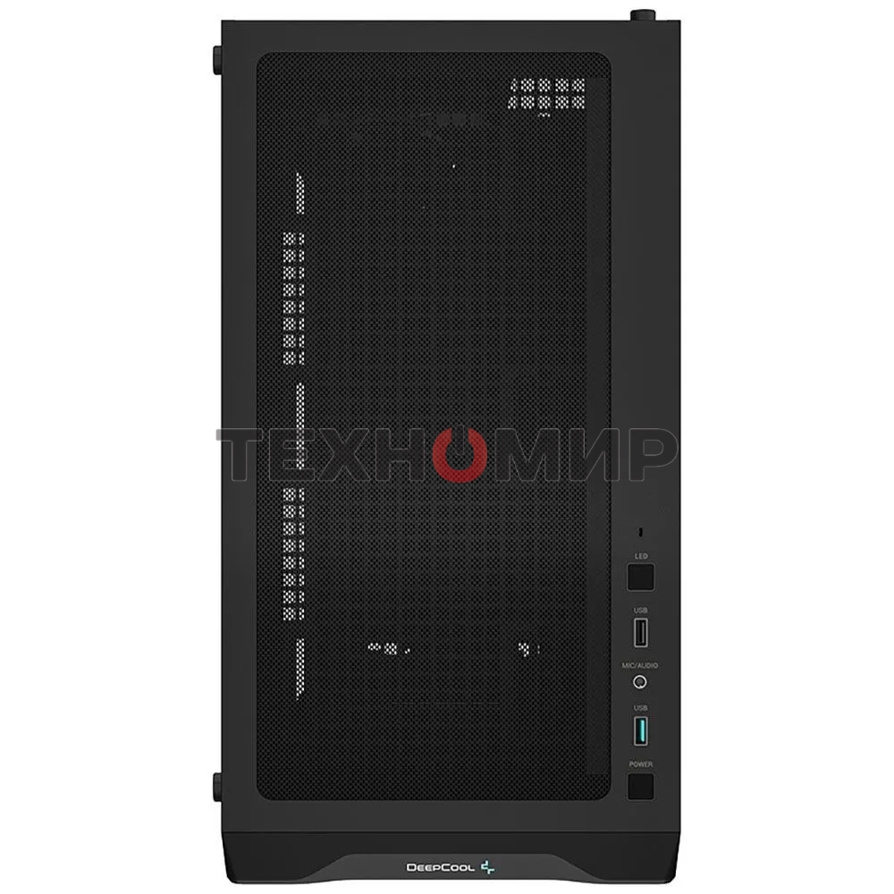 Компьютерный корпус DeepCool CC360 ARGb (R-CC360-BKAPM3-G-1) (mATX, без БП, 2xUSB, с окном)