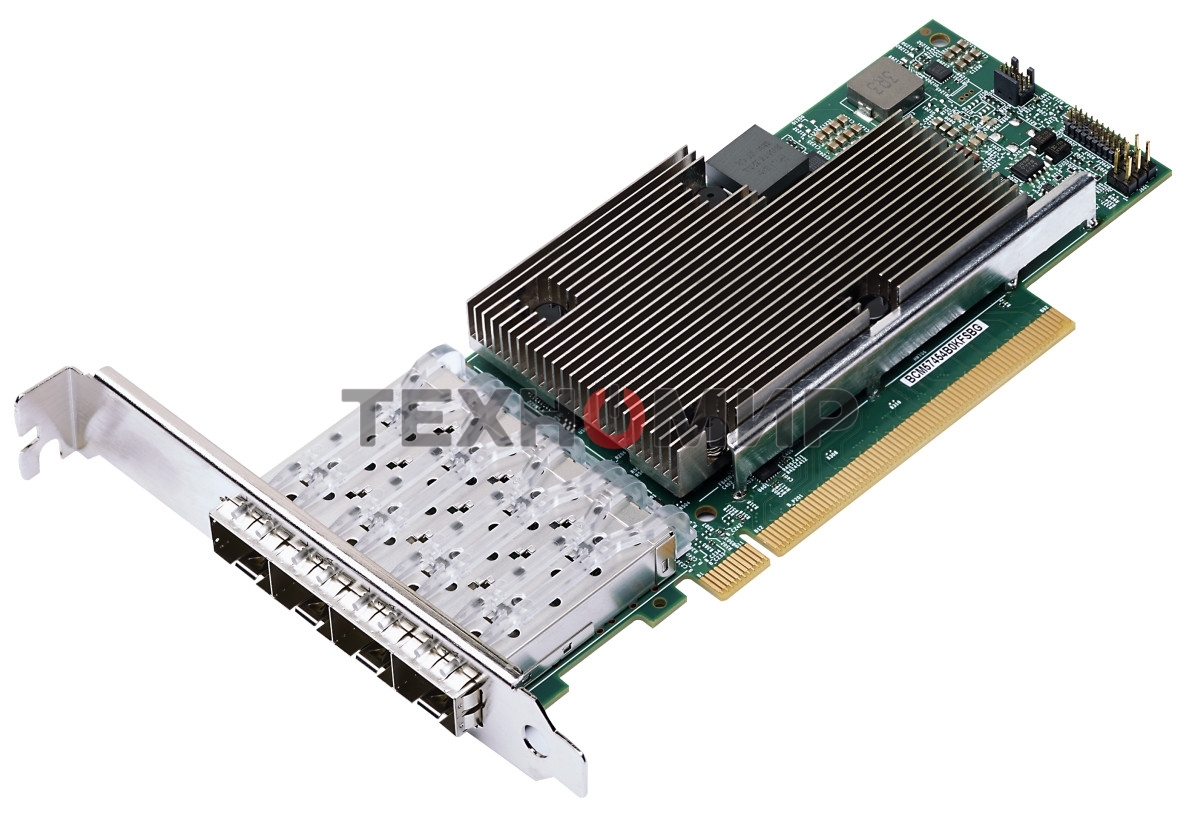 Сетевой адаптер Lenovo ThinkSystem Broadcom 57454 10/25GbE SFP28 4-port PCIe Ethernet Adapter V2