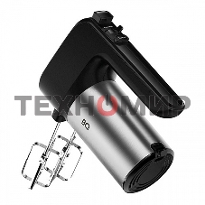 Миксер BQ MX323 Steel-black, Мощность 500 Вт, 6 скоростей, Режим Турбо