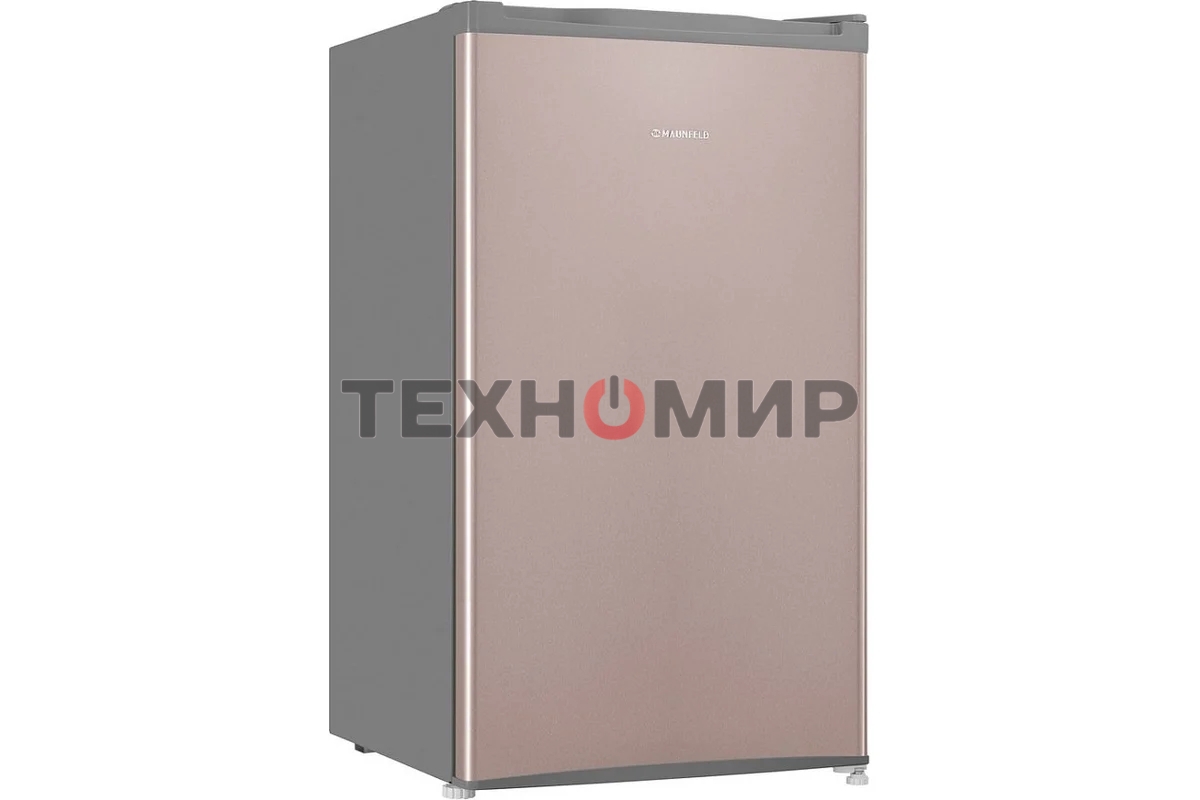 Холодильник Maunfeld MFF83GD золотистый/серый мат. однокамерный 85л