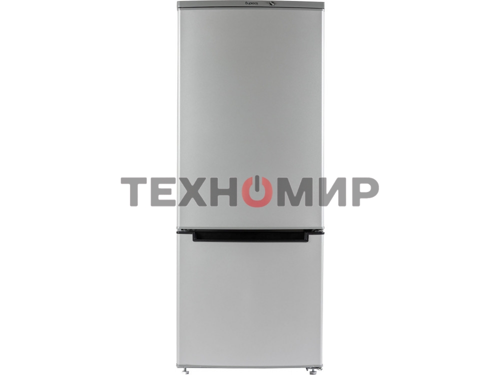 Холодильник Бирюса M551 металлик двухкамерный 180/60л морозилка снизу, автоматическое оттаивание