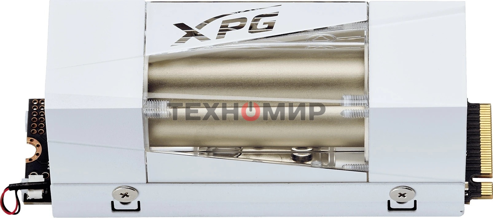 Накопитель SSD ADATA XPG MARS 980 STORM, 2Tb, PCIe 5.0 x4, M.2 2280, NVMe, R/W 14000/13000, с радиатором