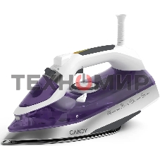 Утюг Candy CI-105 фиолетовый, 2700 Вт, 55 г/мин, 240 г/мин