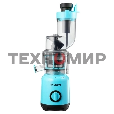 Соковыжималка шнековая Hyundai HY-JS6534 300 Вт рез.сок.:600мл. светло-синий