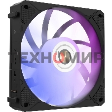 Вентилятор для корпуса Alseye i12B-K10 черный, 120 мм, 1800 об/мин, 33.2 дБ, 4 pin