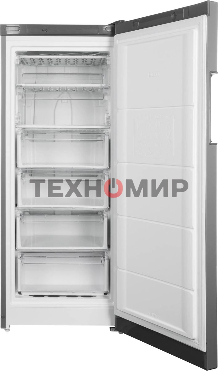Морозильная камера Indesit DSZ 4150 G, серебристый, 214 л, 6 ящиков