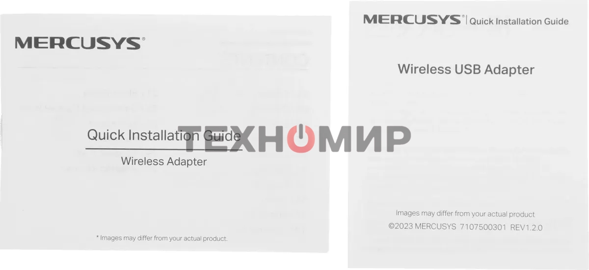 Сверхкомпактный двухдиапазонный USB-адаптер Mercusys MA30N Wi-Fi AC1300