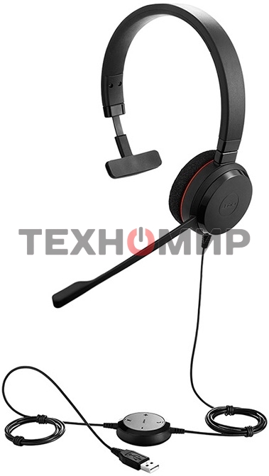 Гарнитура проводная Jabra EVOLVE 20 MS Mono
