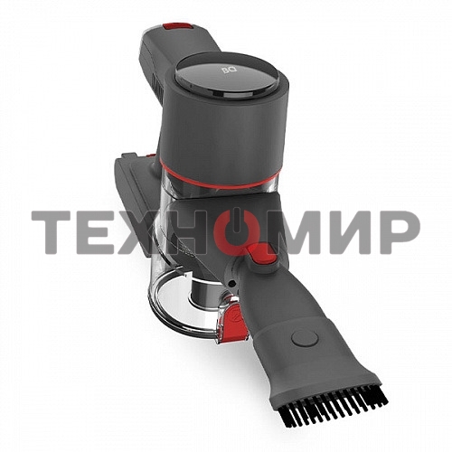 Пылесос вертикальный BQ VCA0103H серый, 2 в 1 вертикальный и компактный/технология циклон, эффективный сбор пыли и простота экплуатации/Quiet performance, низкий уровень шума/до 30 мин непрерывной работы/для эффективной уборки удобный индикатор зарядки и 