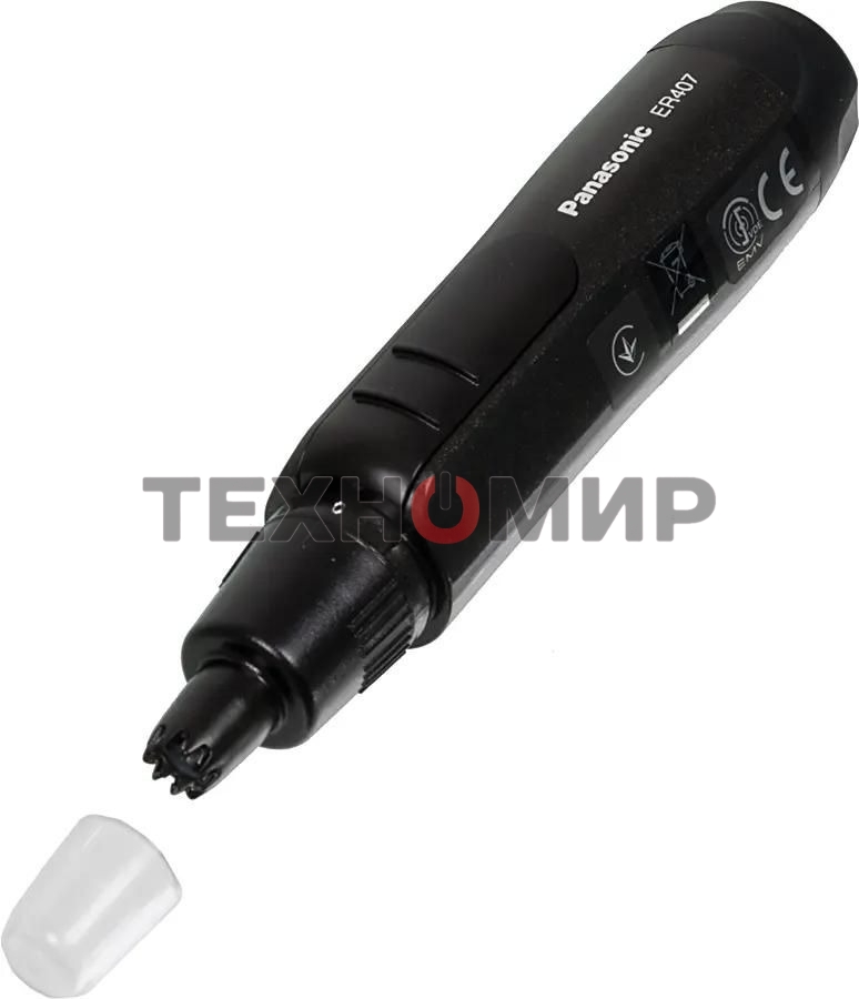 Триммер Panasonic ER407 черный (насадок в компл:1шт)