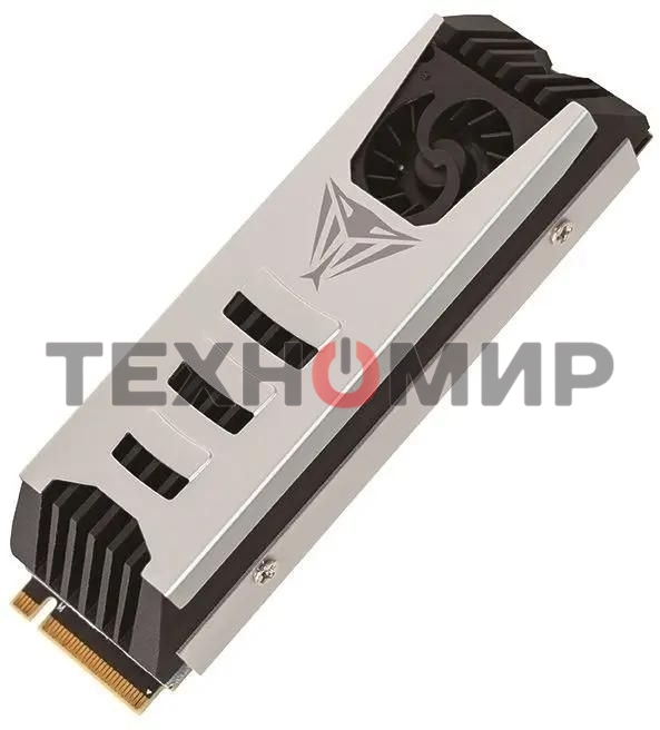 Накопитель SSD Patriot PV553, 4Tb, PCIe 5.0 x4, M.2 2280, NVMe, R/W 12400/11800, с активным охлаждением