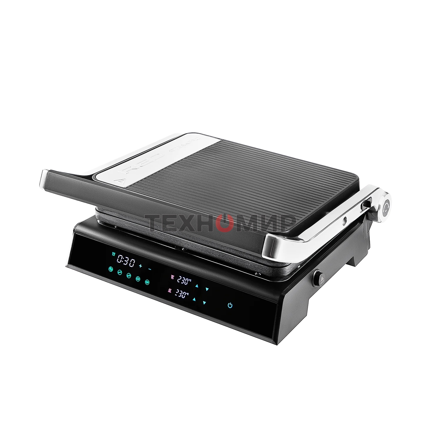 Гриль электрический Red Solution G807D 1950Вт черный