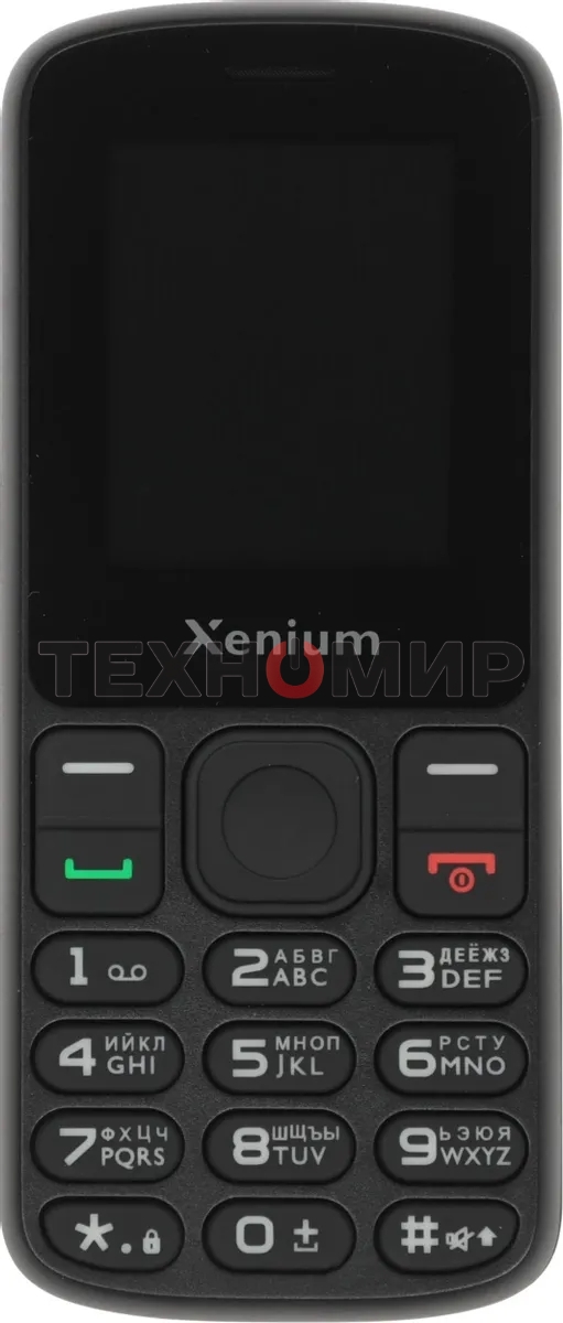 Мобильный телефон Xenium X160 черный моноблок 1.77