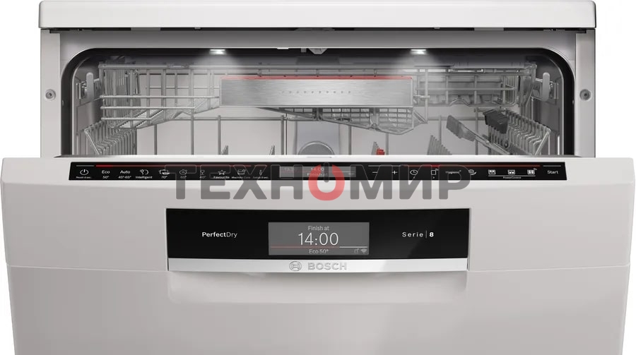 Посудомоечная машина Bosch SMS8ZDW86Q, белый, 60 см, 13 компл., сушка цеолитная, 40 дБ, класс A++