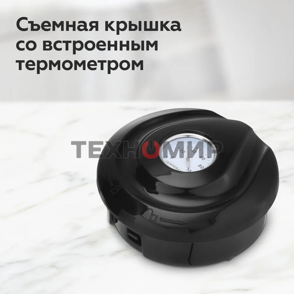 Чайник электрический BQ KT1709S черный. Мощность:1800/Объем:1,5